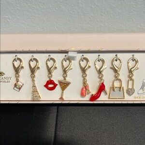 Eye Candy | Girls Night Out Motif Charm Set 👠🍸